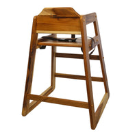 Wooden Safety High Chair