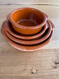 Tapas Dish and Pot Set 4 Piece Glazed Spanish Terracotta HP Padilla
