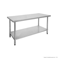 1500-6-WB Economic 304 Grade Stainless Steel Table 1500x600x900
