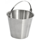 Stainless Steel Bucket With Handle 13.5 lt 2.5 Gallon BUC115