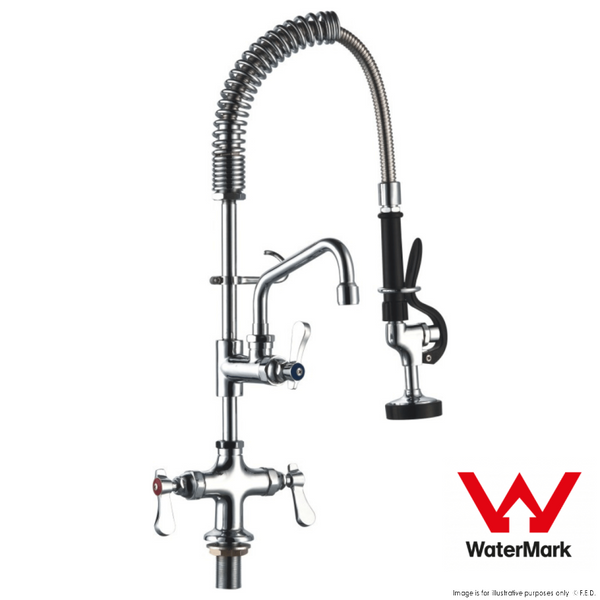 Sunmixer Pre Rinse Unit with Add-on Faucet and 152mm Swing Nozzle