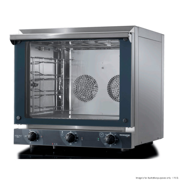 TDE-4CGN TECNODOM Nerone EKO 4x GN 1/1 Tray Convection Oven