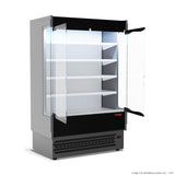 Supermarket Refrigerated Display with Glass Doors