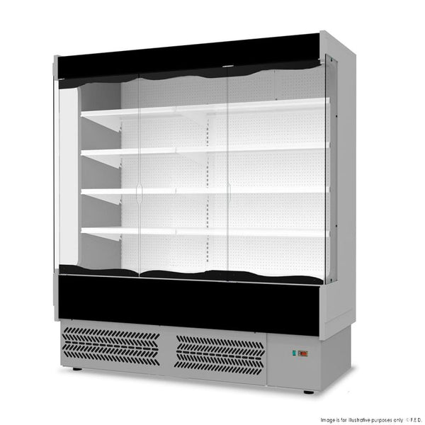 Vulcano Supermarket 3 Door Open Display
