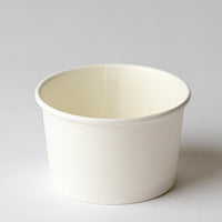 White Eco Gelato Cups 3oz 