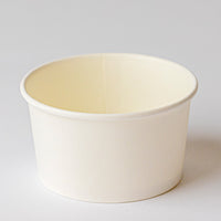White Eco Gelato Cups 5oz 