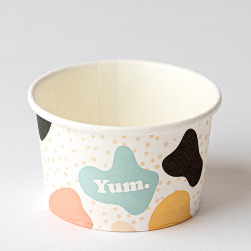 Yum round Eco Gelato Cups 5oz 