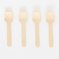 Wooden Ice Cream Spoons