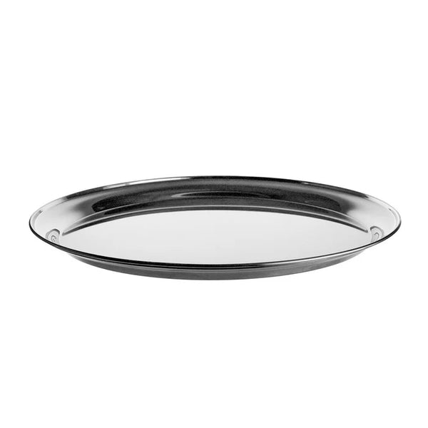 Money Bill & Tip Tray Round 15cm Stainless Silver 76187