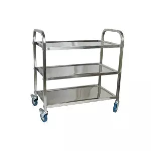 Serving Trolley - 3 Shelf 710x405x825mm