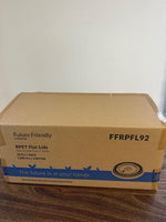 Flat Lid 92mm Fits 15oz RPET Weights and Measures RPET Clear Cup Box 1000 Lids FFRPFL92