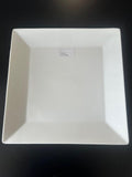 Square Rim Plate Platter White  x 27cm x 27cm x 3cm Triple A Fine Porcelain M335