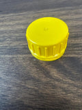Yellow plastic cap 38mm dorony 