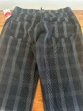 Chef Works Chef Pants XL Black Plaid Stripe Hospitality Kitchen Trousers BPLD-BLK-XL
