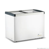  Thermaster 336L Chest Freezer with Flat Glass Sliding Lids 
