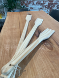 Wooden Mixing Paddle Stick 50cm Beechwood Square Head 03420