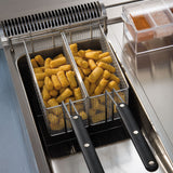 E7FRGD1GF0-700XP 15L Single Pan Gas Fryer 400mm-CODE: 371070