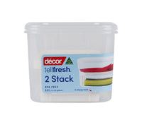 Decor Tellfresh 2 Storey Storer with Adjustable rack 5.0 Litre