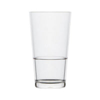 poly plastic unbreakable hi ball beer glass 425ml polysafe 