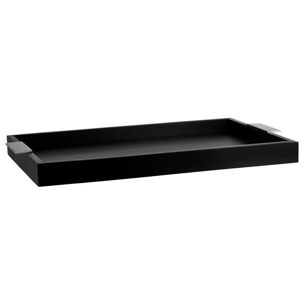 hard wood room service tray with handles