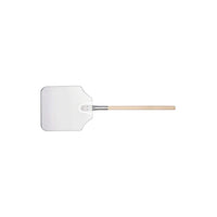 pizza oven shovel Aluminium with wood handle 