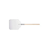 pizza oven shovel Aluminium with wood handle 