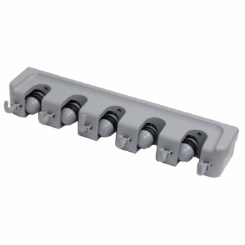 Multi Purpose Wall Holder Organiser MPH 5 Slot 6 Hooks MPH