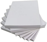 Notepad Plain White Paper Pad 6 x 4 inch Box of 150 Pads