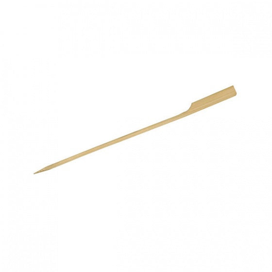 Flat Top Bamboo Paddle Skewer 12cm Pack 250