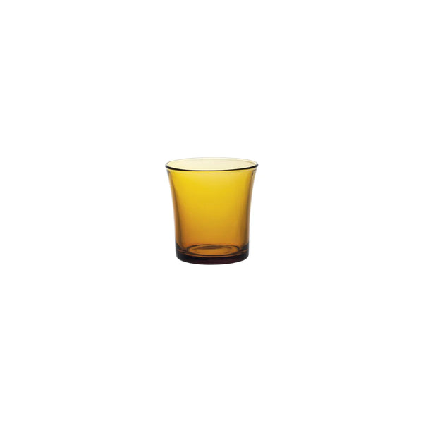 Lyn duralex amber 210ml water juice or mixed spirits glass