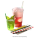 Regular Paper Drinking Straw Black Box 2500 Straws