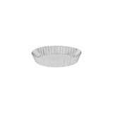 Cake pan round fluted loose base 28cm x 5 cm tin plated steel
