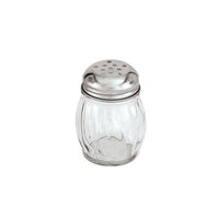 Chilli & Cheese Shaker Glass Stainless Steel Lid 170ml