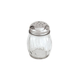 Chilli & Cheese Shaker Glass Stainless Steel Lid 170ml