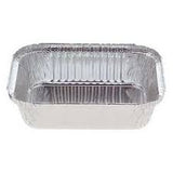 Aluminium Confoil 7119 Disposable Rectangle Containers Box 500 30oz/840ml