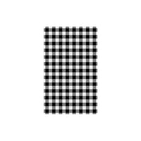 Greaseproof Paper Gingham Print Red & White or Black & White Pack 200