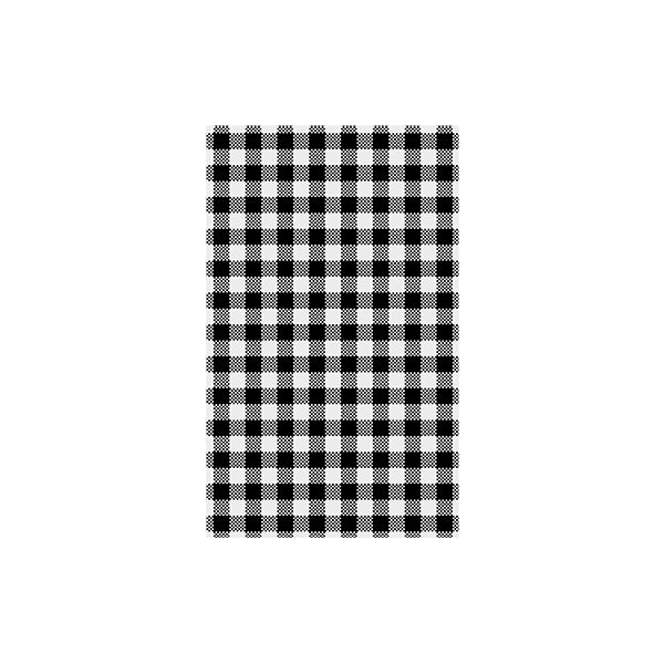 Greaseproof Paper Gingham Print Red Or White Pack 200