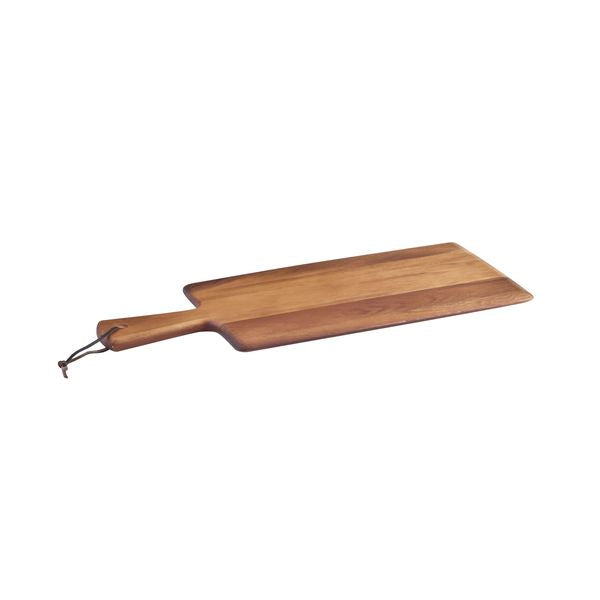 Wooden Paddle Board With Handle Artisan Rectangle Large Moda 48x20x1.5cm 76805