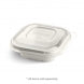 Biopak Biocane Takeaway Container 280ml Pack 50 B-SLB-280W