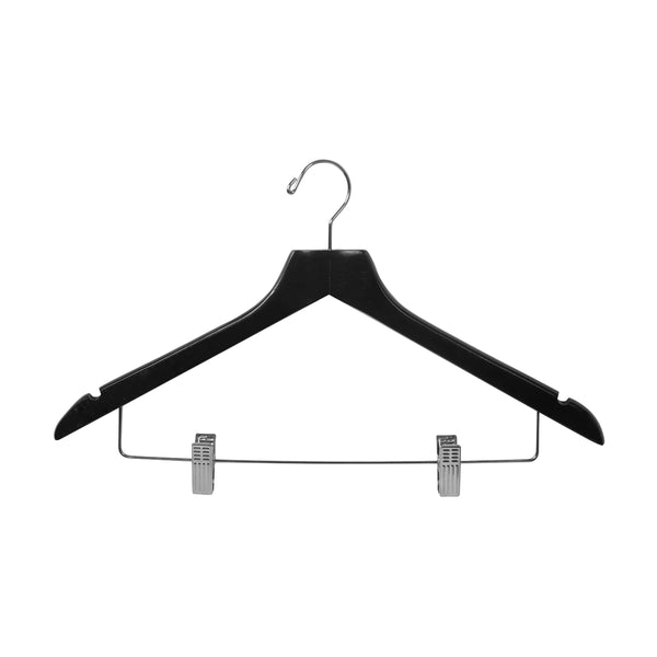 Hanger Standard with Hook & Clips Black 445x250x120mm