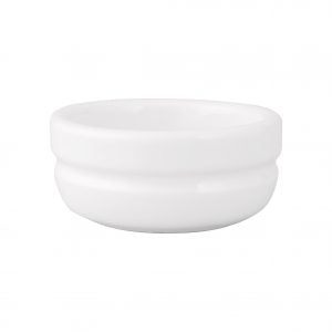 White Butter Crock Vitroceram Dishes 62mm 40ml Dish