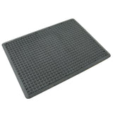 Air Grid Cushion Mat Black 90cm x 120cm