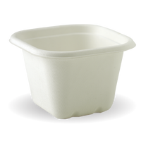 Biopak White Biocane Takeaway Lid Suits 280ml,480ml and 630ml