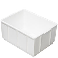 Tote Food & Materials Stackable Storage Boxes White Heavy Duty Various Sizes