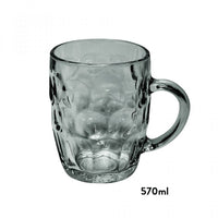 Dimple Beer Mug Glass 285ml Glasses