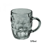 Dimple Beer Mug Glass 285ml Glasses
