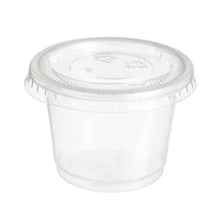 Container Natural 30ml Sauce & Shot Plastic Pack 100