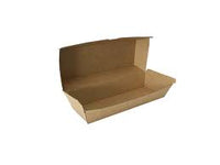 hot dog sausage tray brown kraft board takeaway