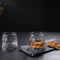 Leafy old fashioned glass 320ml 