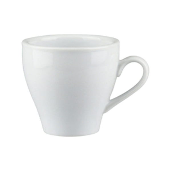 Tulip Tall Cappuccino Coffee Cup White 220ml Long Fine 307c Cups